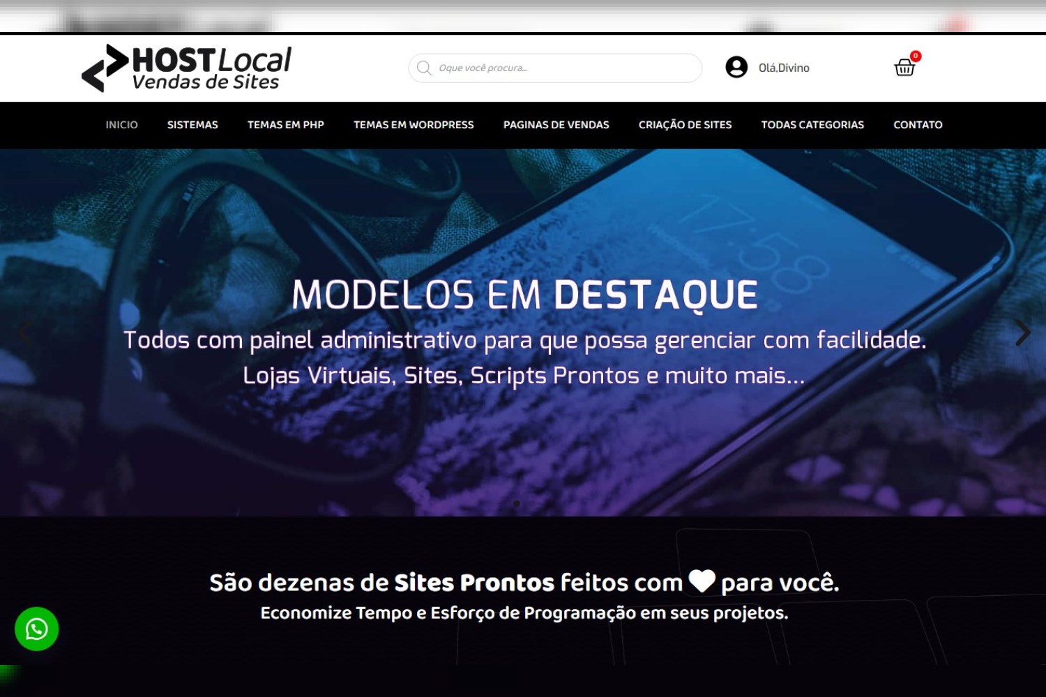 Loja Vitrine em WordPress com Mercado Pago é PagSeguro todos com PIX baixa automática