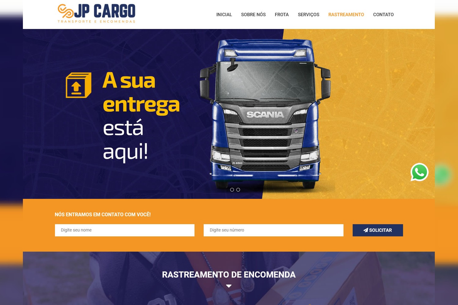 Script Site para Transportadora em PHP com Painel Administrador