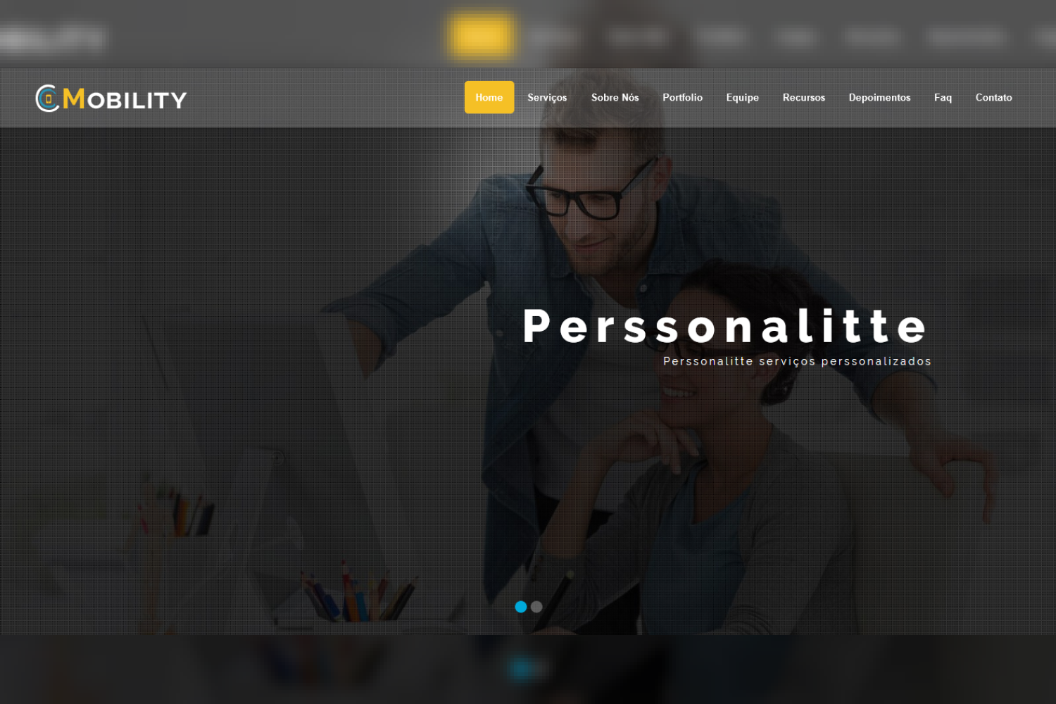 Site para empresas, totalmente Responsivo e administrável