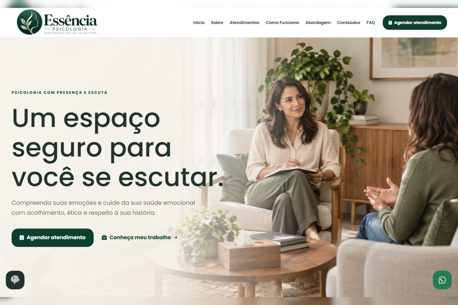 Site para Psicóloga em PHP 8.3+ com Painel Administrativo